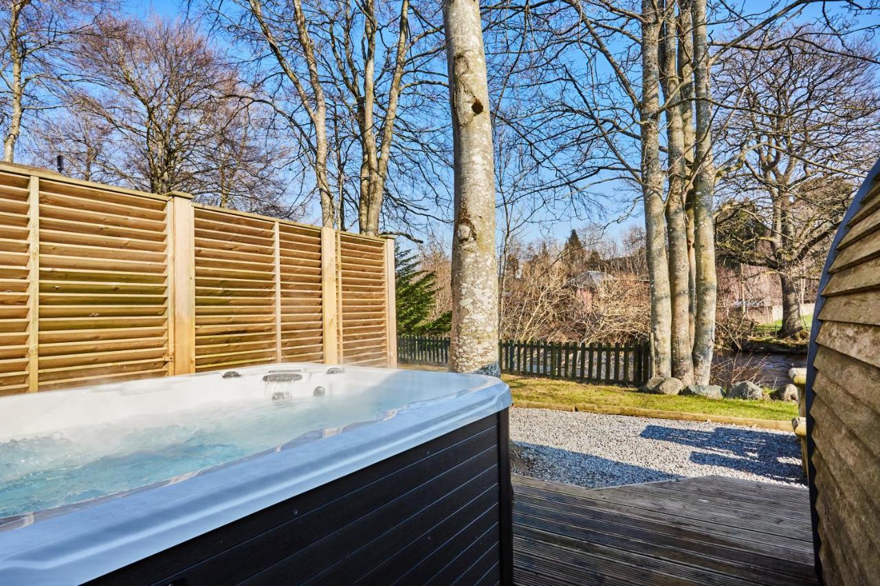 Braidhaugh Holiday Lodge And Glamping Park Crieff Exterior foto