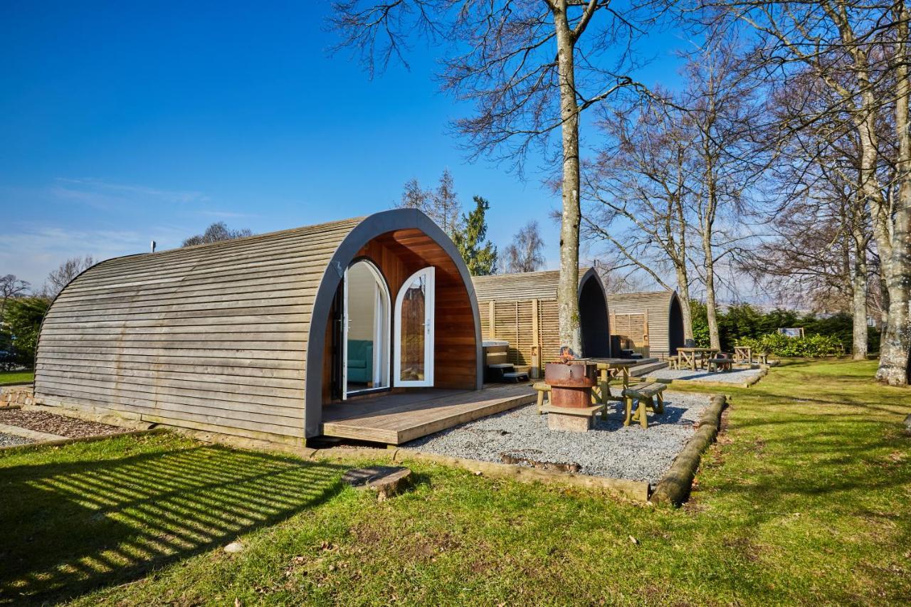 Braidhaugh Holiday Lodge And Glamping Park Crieff Exterior foto